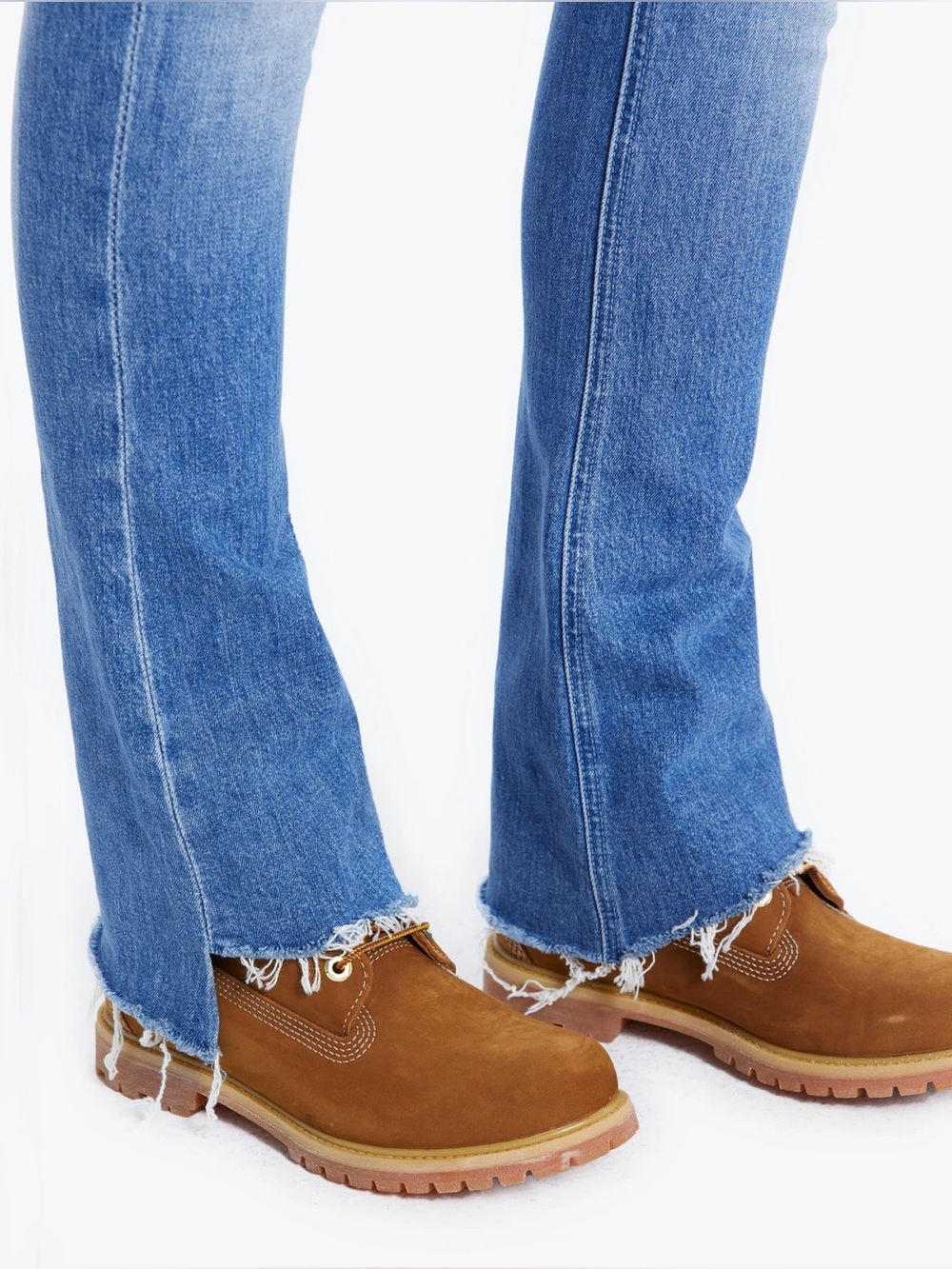 MOTHER Denim - The Runaway Step Fray in Spice it Up - Picture 4 of 9